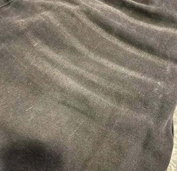 BoohooMAN Baggy Straight Leg Washed Black Jeans - Picture 5 of 5